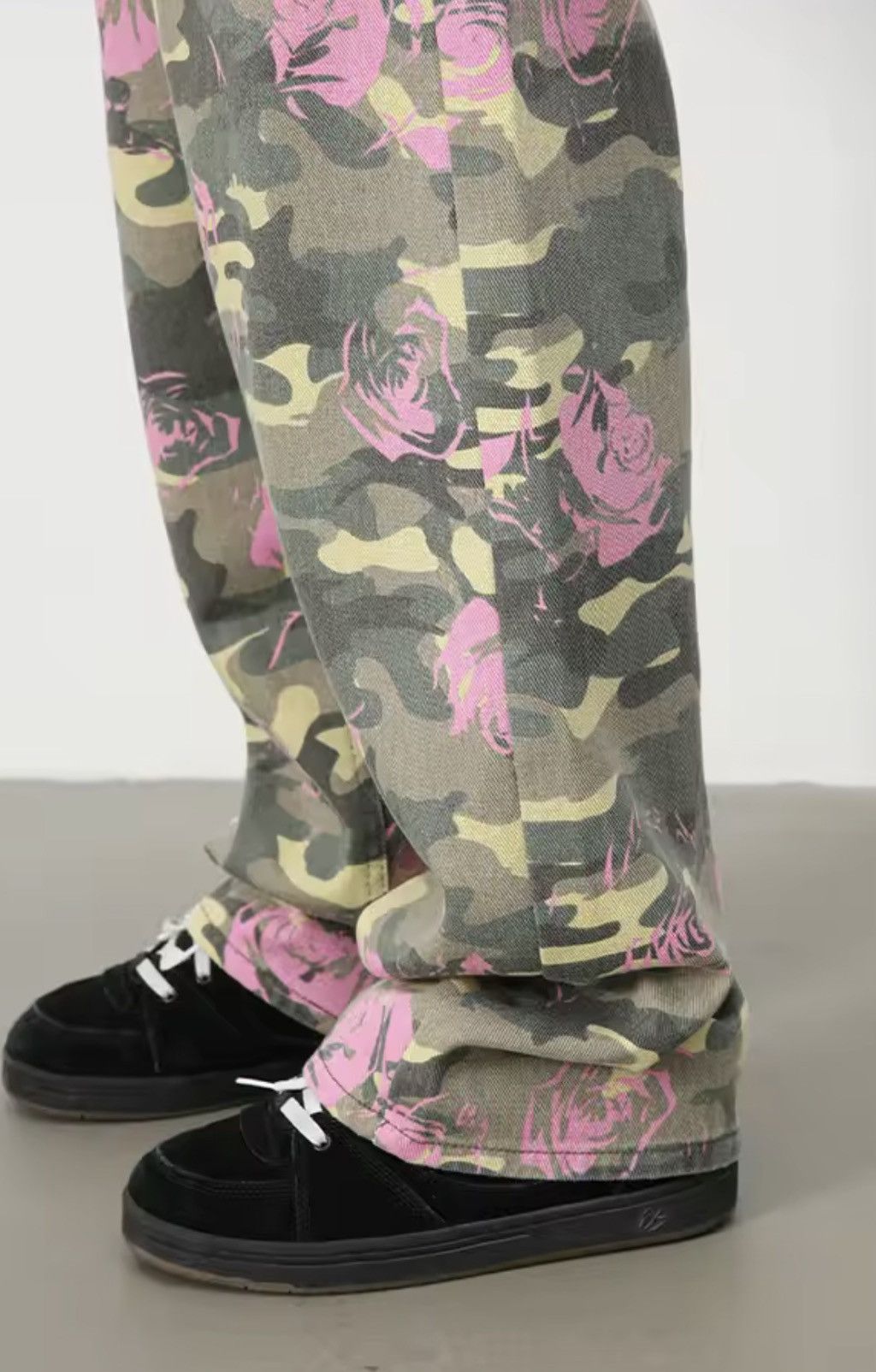 Japanese Brand Camo Denim Pants - Wide Leg Tactical Streetwear Trousers Size US 34 / EU 50 - 6 Thumbnail