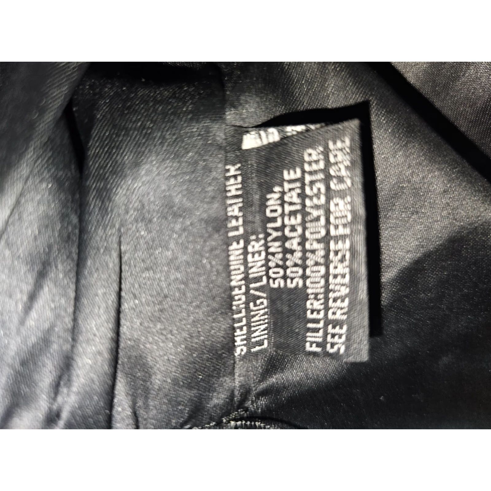 Vintage VINTAGE Leather Motorcycle Jacket Full-Zip Belted Heavyweight 90s Women’s Sz Medium Black Size M / US 6-8 / IT 42-44 - 6 Thumbnail