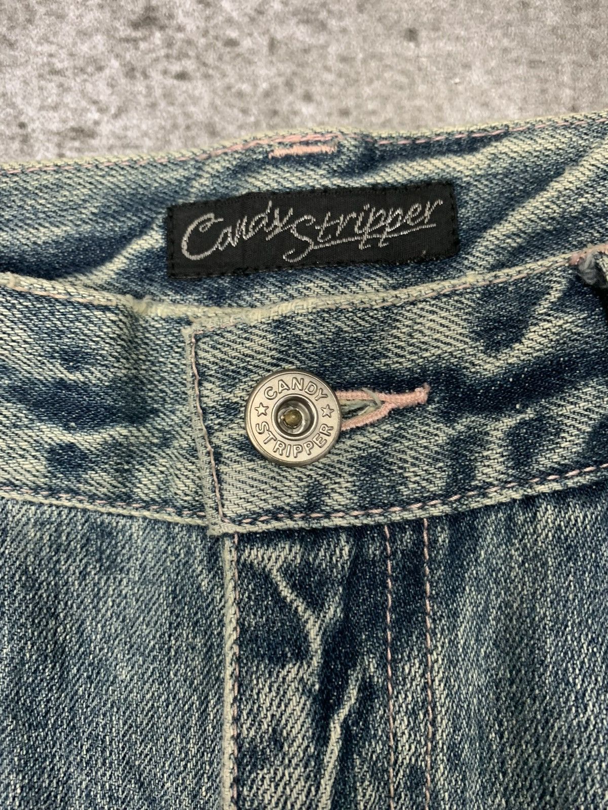 Japanese Brand Candy Stripper Y2k Style Jeans Size US 30 / EU 46 - 5 Thumbnail