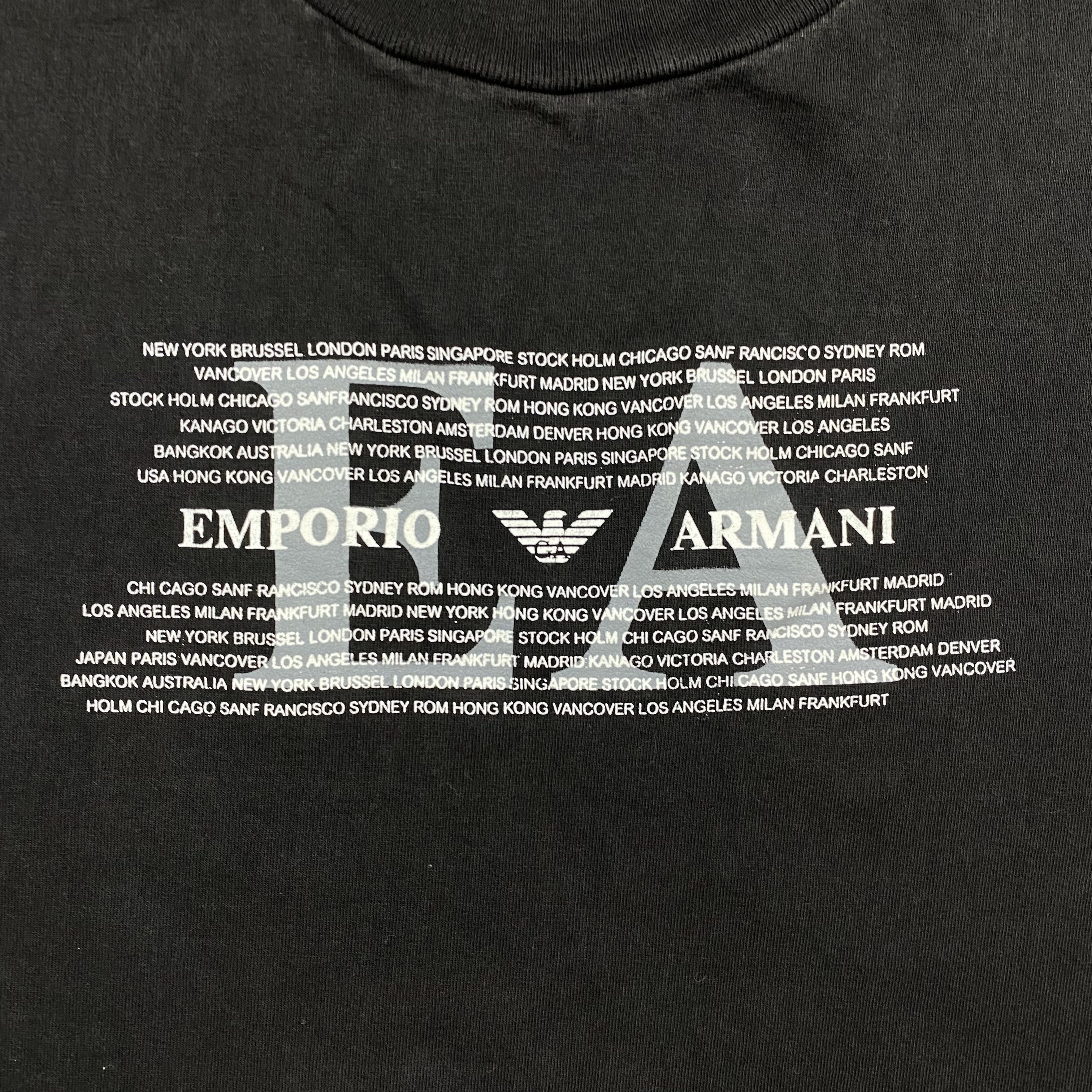 Emporio Armani Vintage Armani exchange Emporio armani Tshirt-M097 Size US L / EU 52-54 / 3 - 3 Thumbnail