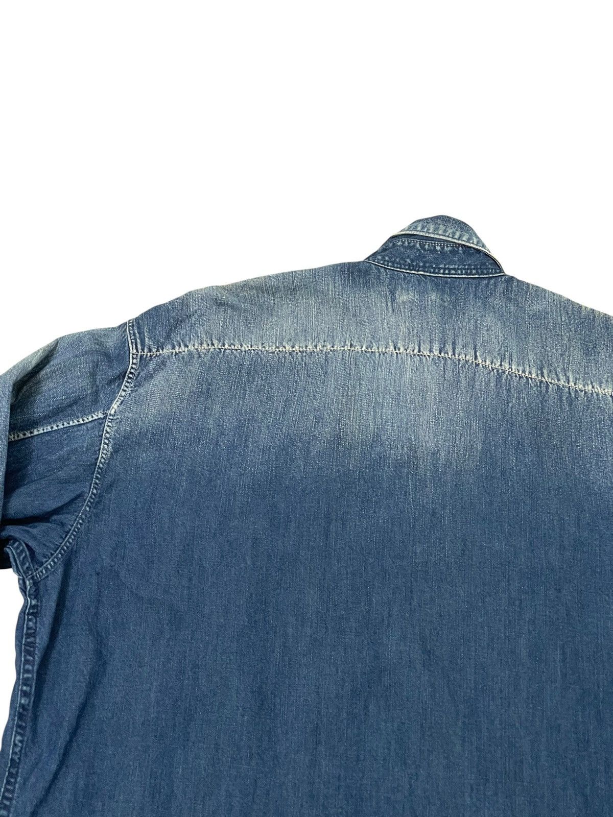 45rpm Indigo Blue 45rpm Westerner Pullover Shirt 7🟩0 Size US L / EU 52-54 / 3 - 17 Thumbnail
