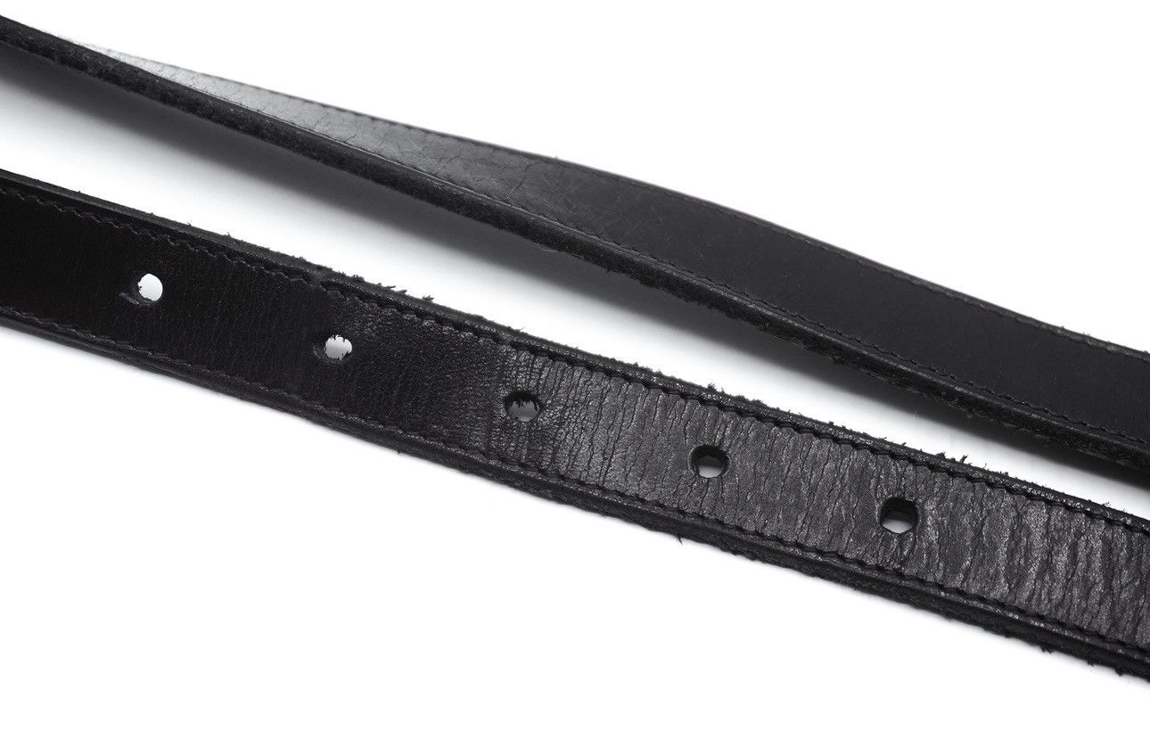 Saint Laurent Paris SAINT LAURENT By HEDI SLIMANE S/S 2014 Western Black Belt 85 Size 32 - 8 Thumbnail