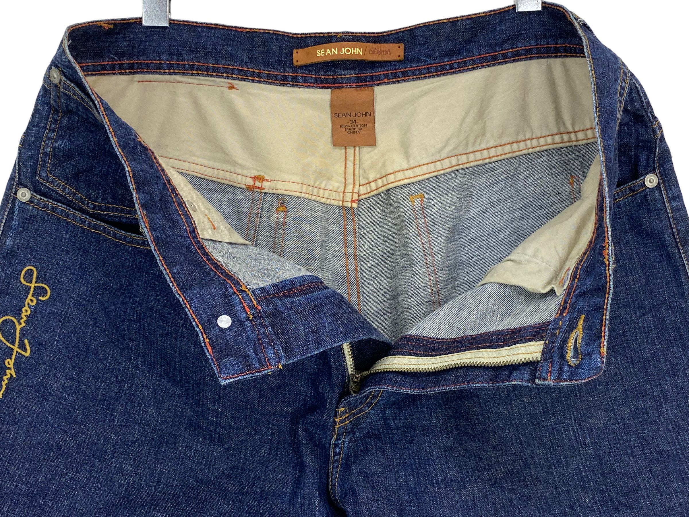 Sean John Sean John Hip Hop Skateboard Jeans Embroided Baggy Jeans Size US 36 / EU 52 - 7 Thumbnail