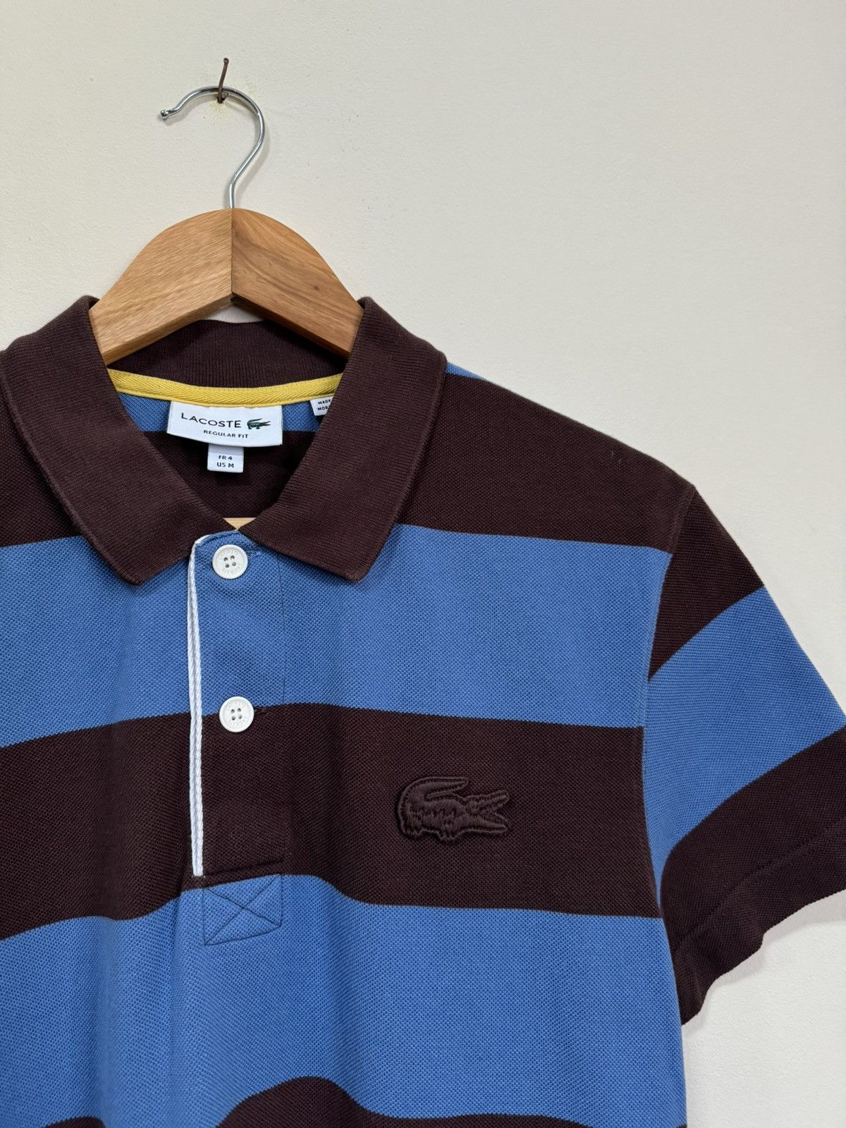 Lacoste × Vintage Lacoste strip tennis cotton polo t shirt Size US M / EU 48-50 / 2 - 3 Thumbnail