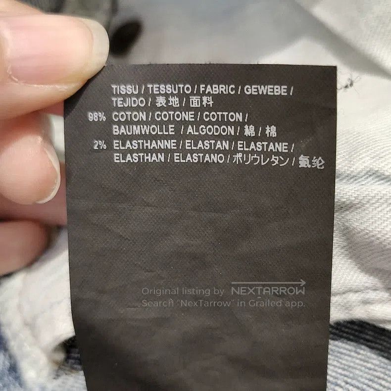 Saint Laurent Paris Saint Laurent Paris Washed Ripped Denim Jeans Size US 28 / EU 44 - 7 Thumbnail