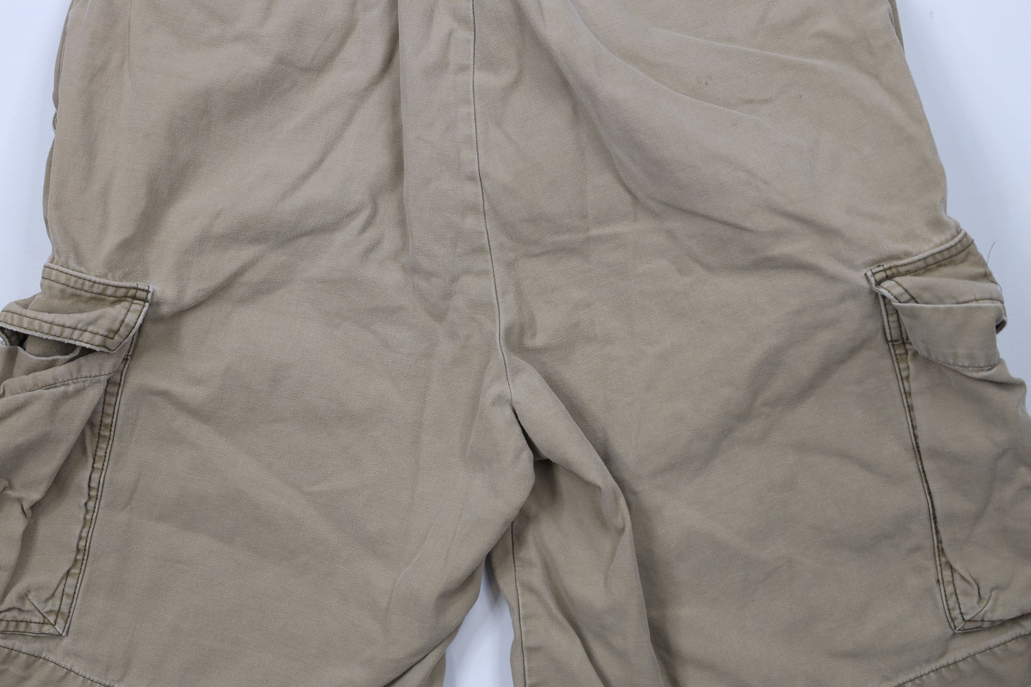 American Eagle Outfitters × Vintage Vintage 90s Y2K American Eagle Outfitters Heavy Cargo Shorts Size US 32 / EU 48 - 14 Thumbnail
