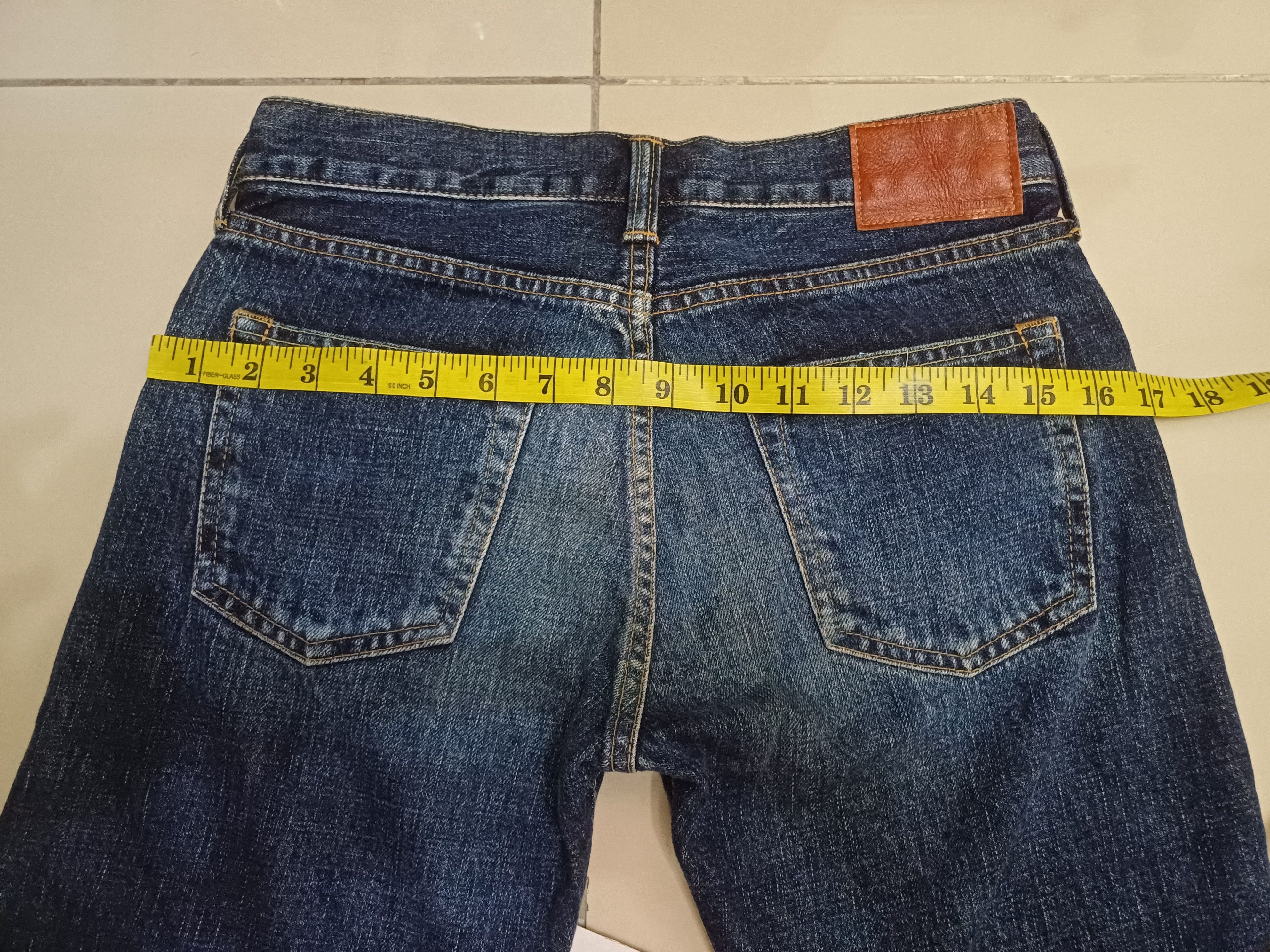 Japanese Brand Nice Jeans Deep Blue by Eternal Clothing Size 28" / US 6 / IT 42 - 10 Thumbnail