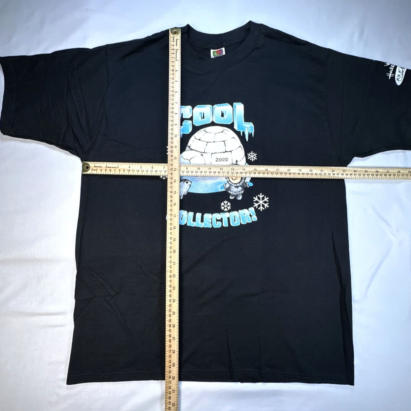 Fruit Of The Loom VINTAGE Hallmark Keepsake T-Shirt Graphic XL Black 1990s Christmas Collector Y2K Cotton Crew Neck Short Sleeve Unisex Adults Graphic Print Mens Womens Size US XL / EU 56 / 4 - 2 Thumbnail