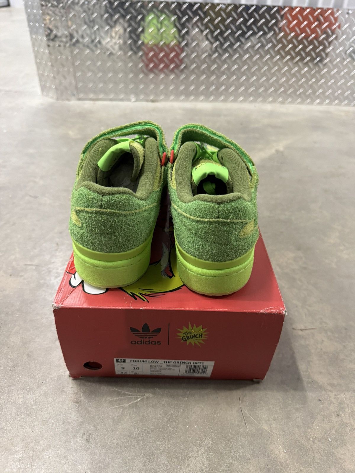 Adidas Adidas x Dr. Seuss Forum Low The Grinch Size 9 Size US 9 / EU 42 - 5 Thumbnail