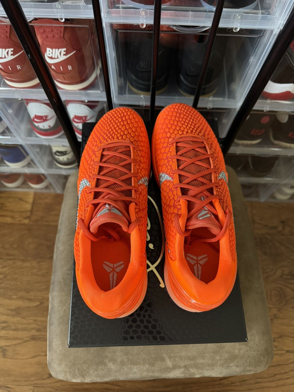Nike Nike Kobe 6 Protro Total Orange WNBA SIZE 12 DS QS BRAND NEW Size US 12 / EU 45 - 4 Thumbnail