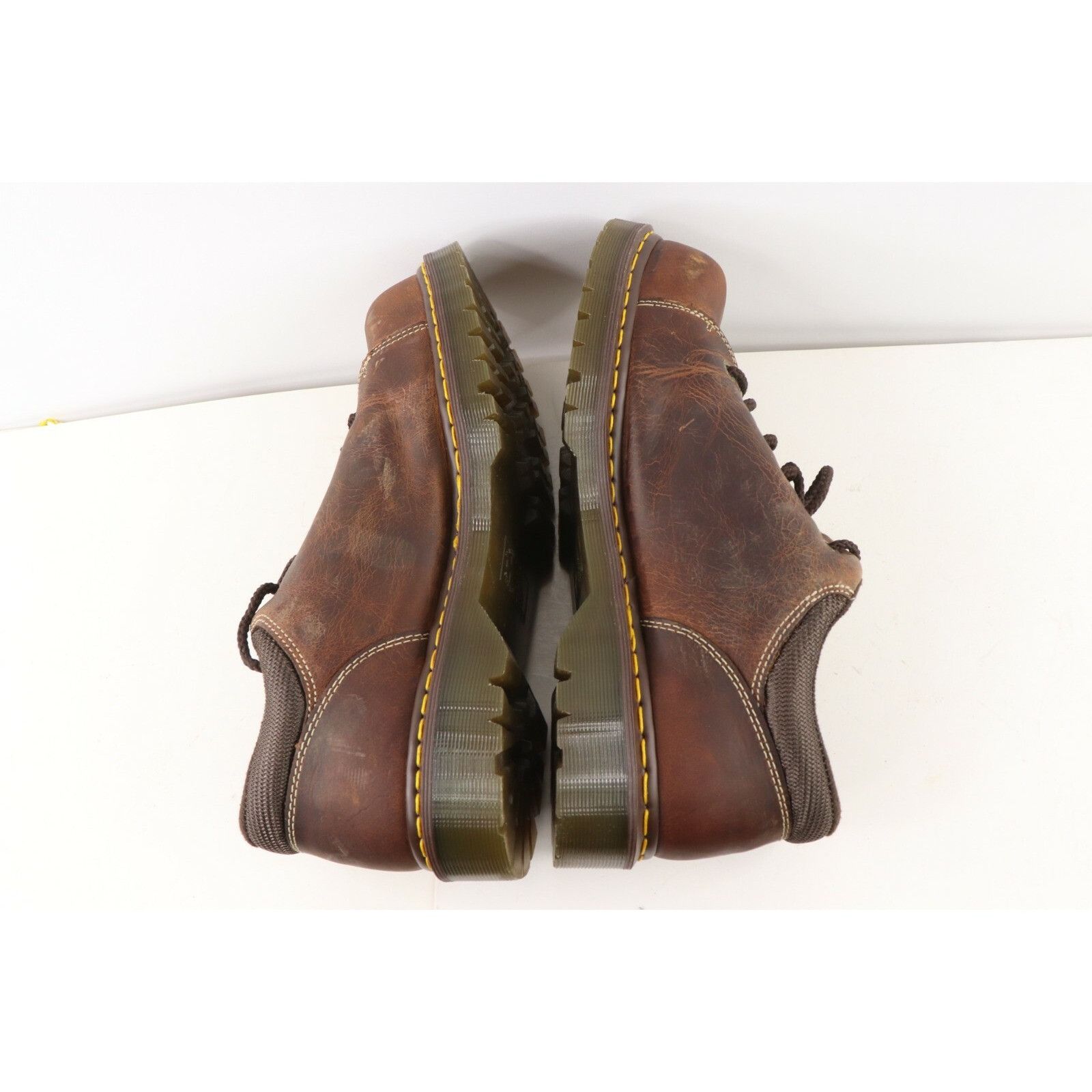 Dr. Martens Vintage Dr Martens Chunky Platform Steel Toe Leather Shoes Size US 14 / EU 47 - 8 Thumbnail