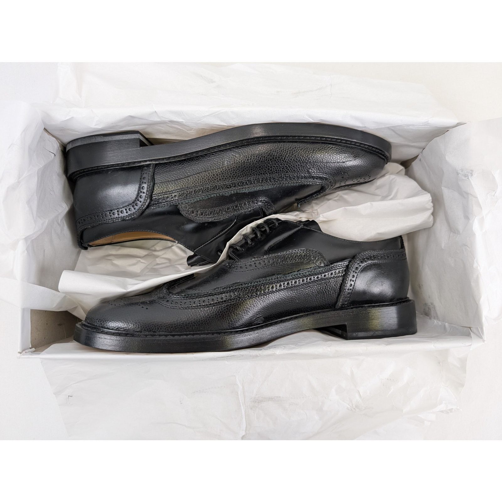Maison Margiela o1rshd1 MMMKE Tabi Boots in Black Size US 10 / EU 43 - 18 Thumbnail