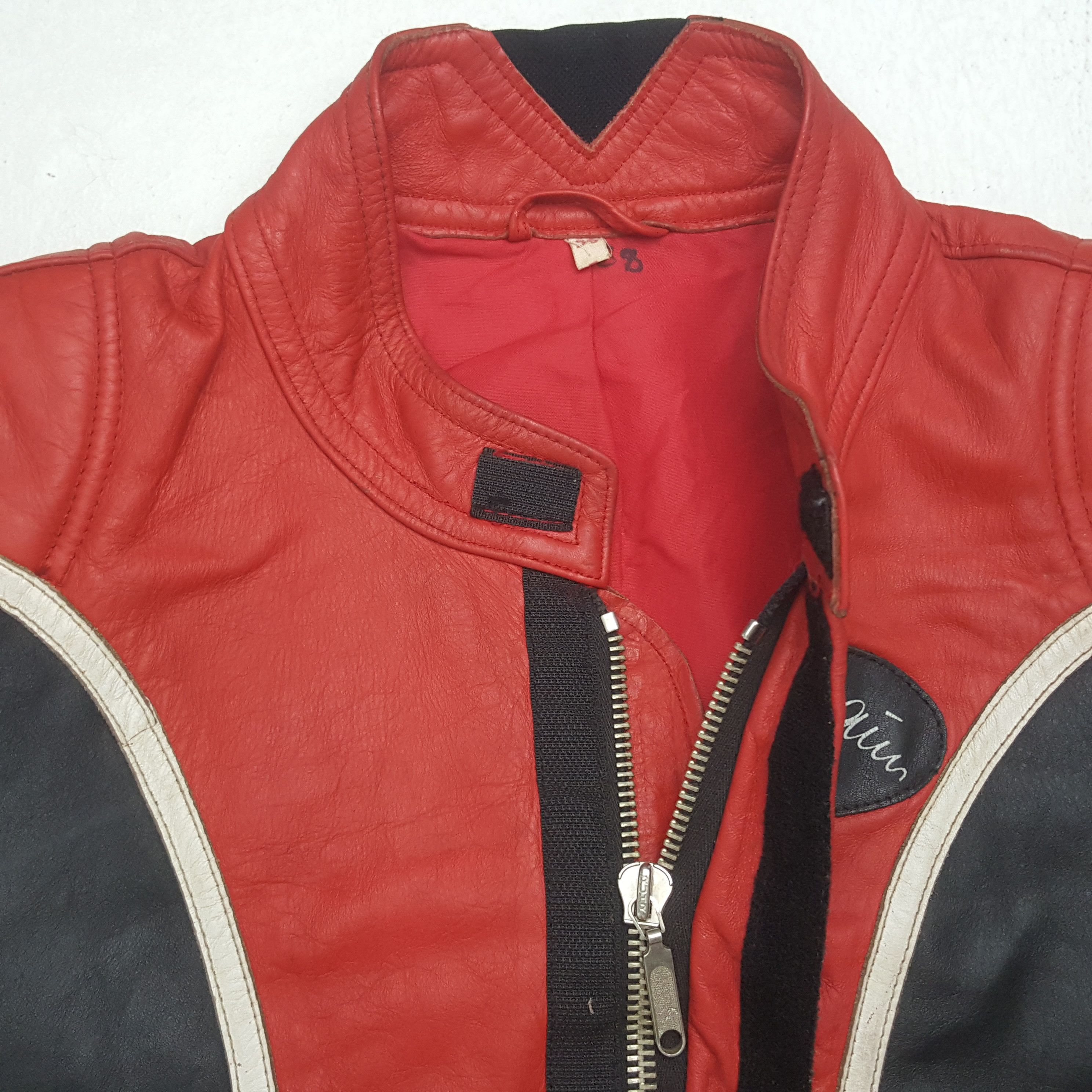 Sports Specialties Vintage Motorcycle Bikers Leather Sport Jacket Size US S / EU 44-46 / 1 - 4 Thumbnail