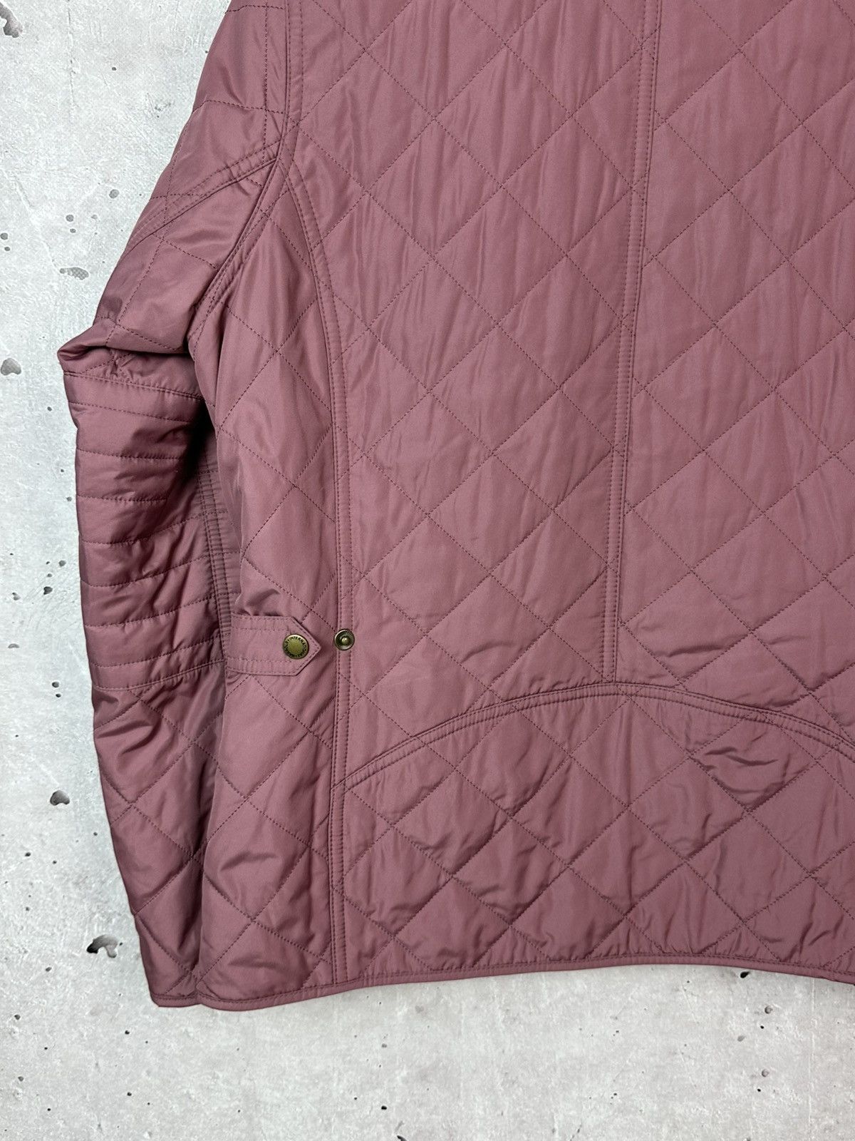 Barbour Barbour International Farleight Quilted Powder Womens Jacket Size L / US 10 / IT 46 - 11 Thumbnail