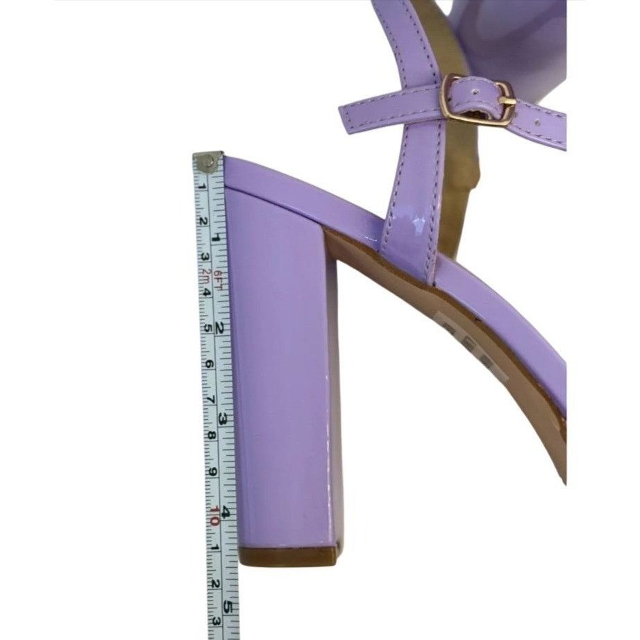 Other KAYLEEN / Nahlah-7 / Lavender / Lila /Block Heel / Sandals W Size US 8.5 / IT 38.5 - 5 Thumbnail