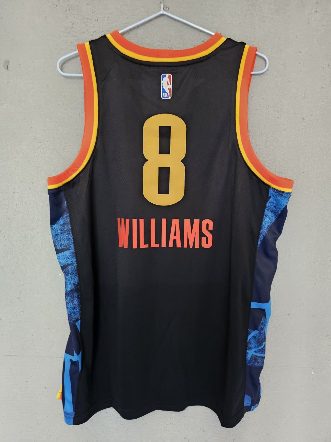 NBA Oklahoma City Thunder #8 Jalen Williams Jersey S Size US S / EU 44-46 / 1 - 1 Thumbnail