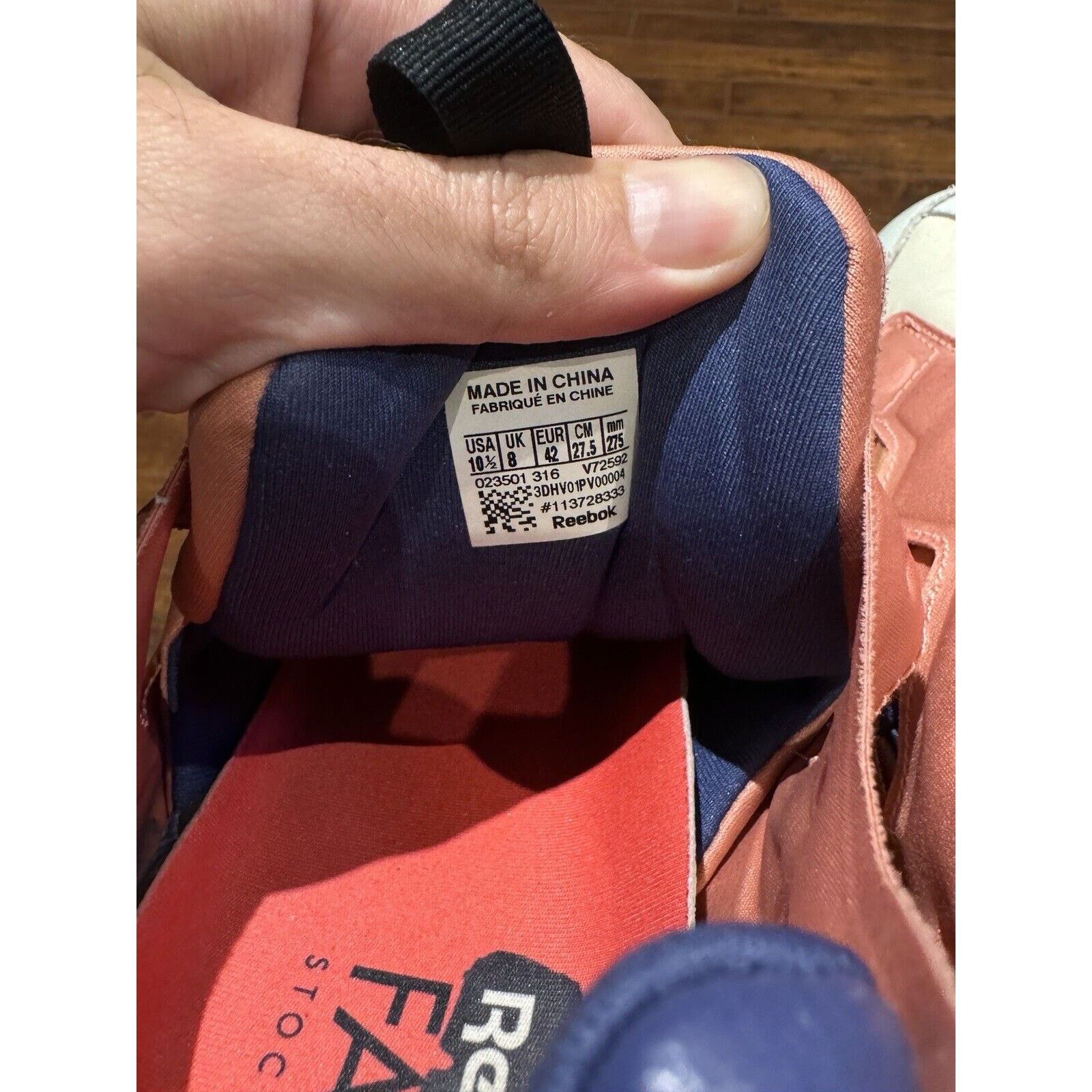 Reebok Reebok Instapump Fury Face Pink UK 8 EU 42 Sneakers Size US 8 / IT 38 - 15 Thumbnail