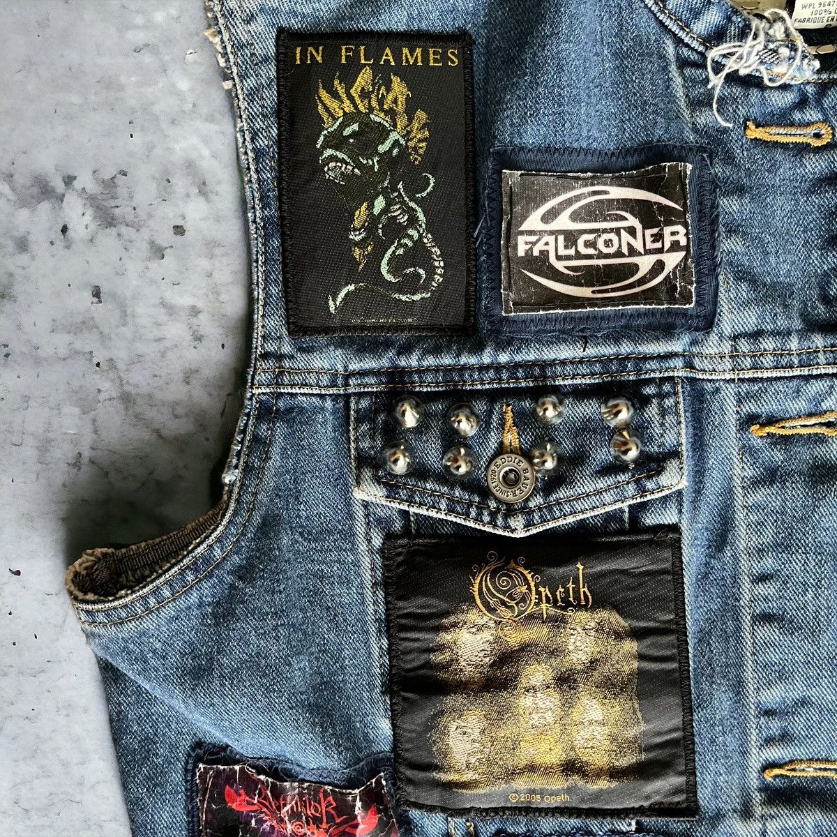 Band Tees × Custom Jacket × Vintage Vintage Y2K Metal Punk