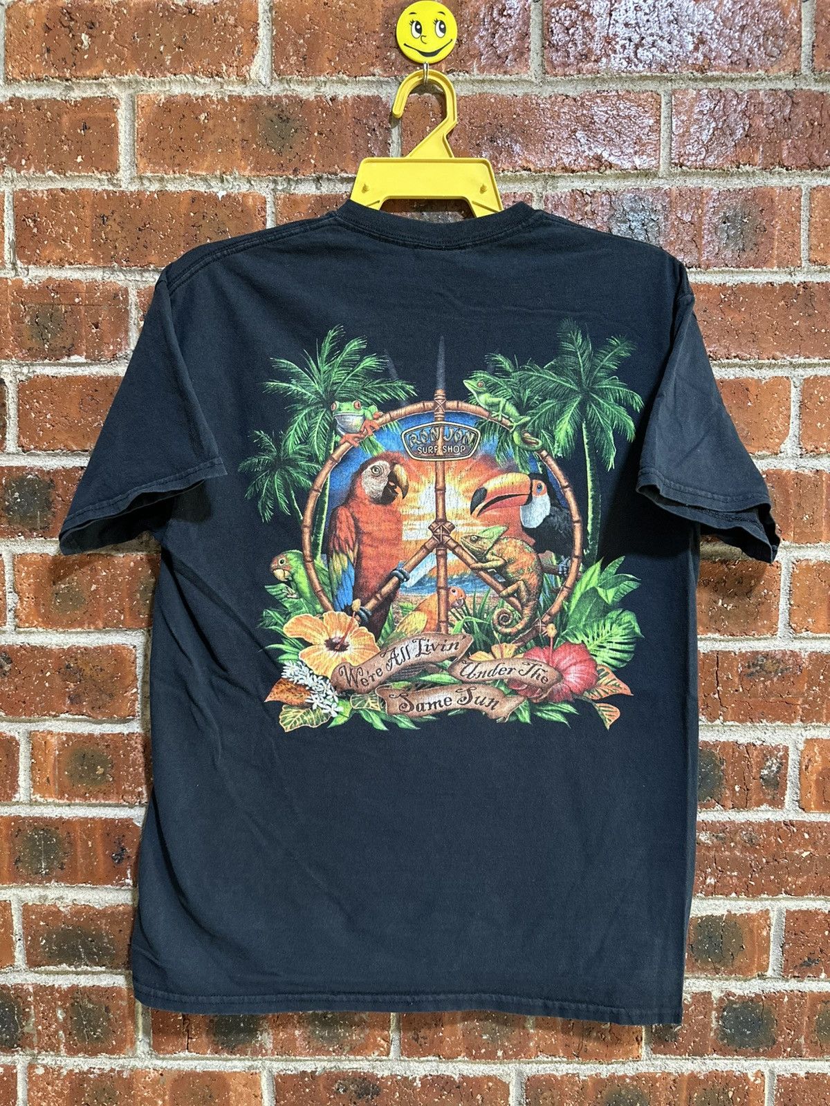 Ron Jon Surf Shop × Vintage Vintage Ron Jon Surf Shop Faded Tee Size US M / EU 48-50 / 2 - 1 Thumbnail