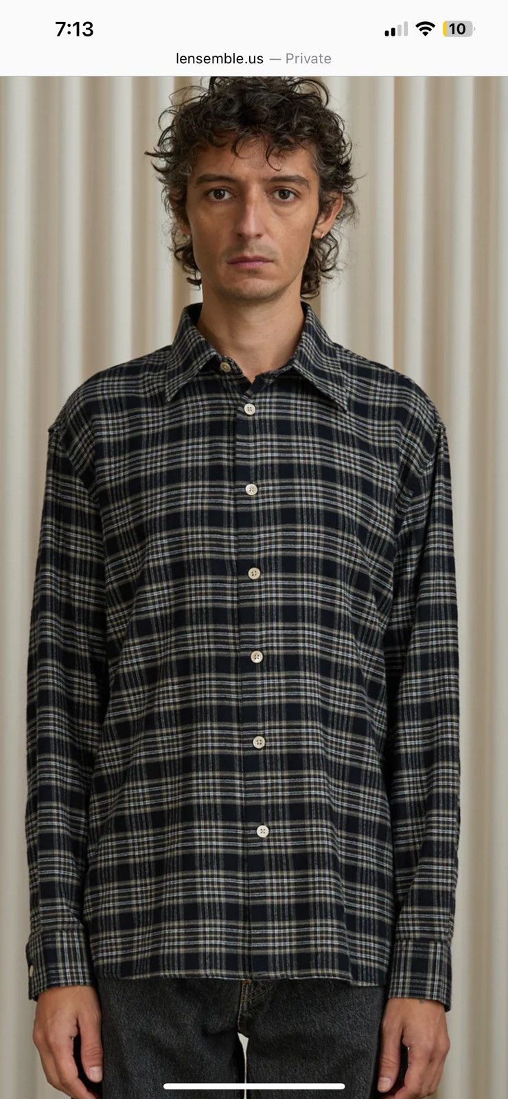 Sunflower Sunflower | Studio Shirt | Black Size US M / EU 48-50 / 2 - 1 Thumbnail