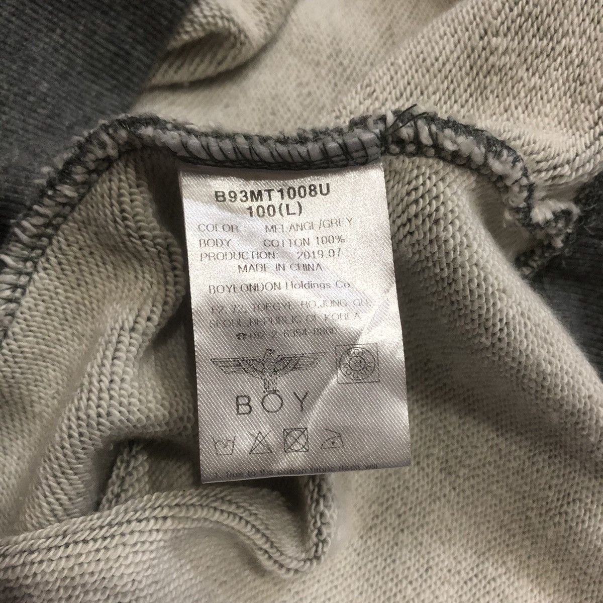 Boy London Embroidery Logo Boy London Pullover Sweatshirt Size US L / EU 52-54 / 3 - 5 Thumbnail