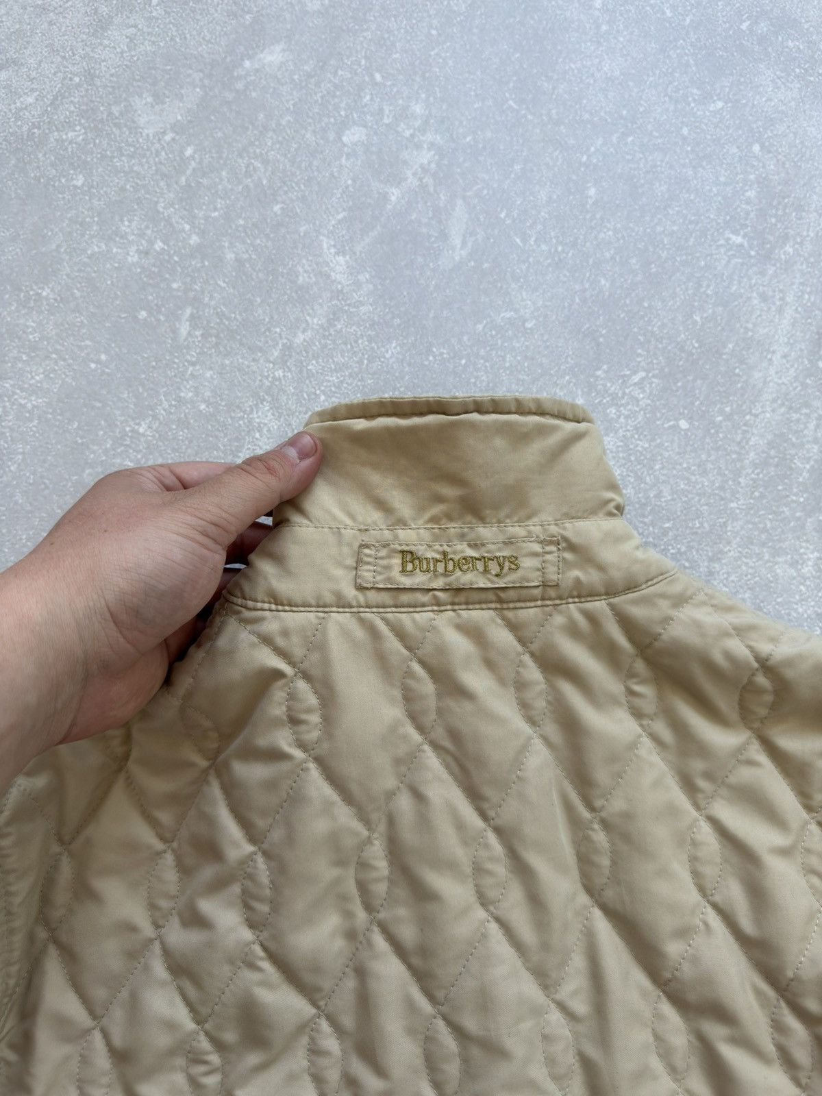 Burberry Vintage Burberrys 90s Nova Check Quilted Coat Jacket Logo Size US L / EU 52-54 / 3 - 21 Thumbnail