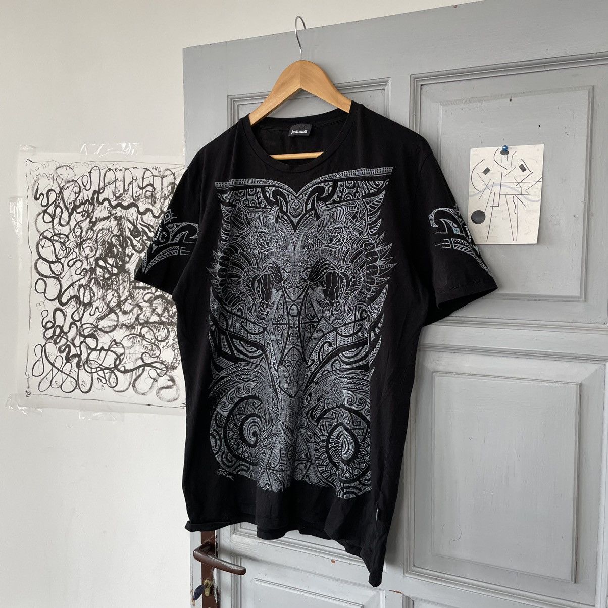 Just Cavalli Just Cavalli Barocco Style T-shirt Streetwear size XL Size US XL / EU 56 / 4 - 4 Thumbnail