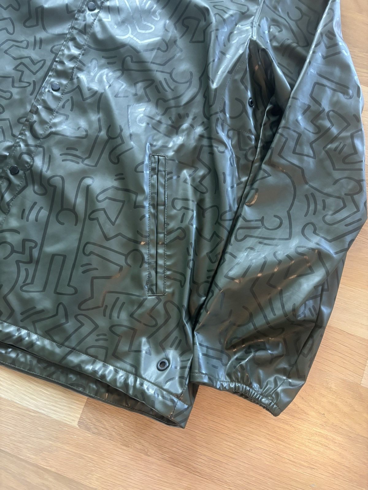 Herschel Supply Co. × Keith Haring Herschel Kieth Haring All Over Artwork Coaches Jacket Size US XL / EU 56 / 4 - 4 Thumbnail