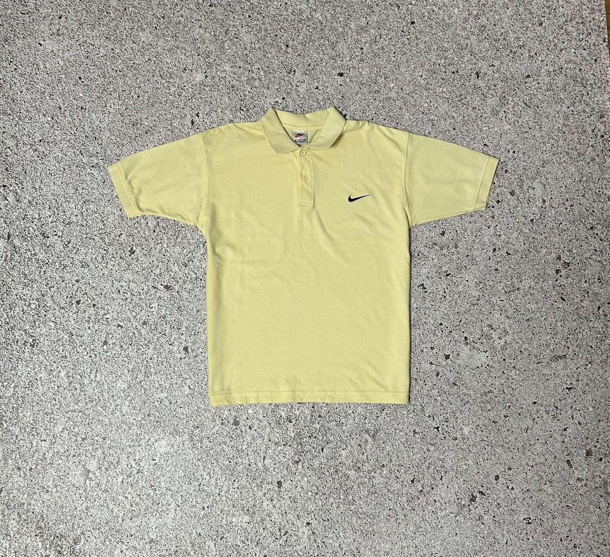 Nike × Vintage 🇺🇸 Vintage 90s Nike Polo T-shirt Made In USA Y2K Hype Size US S / EU 44-46 / 1 - 2 Thumbnail