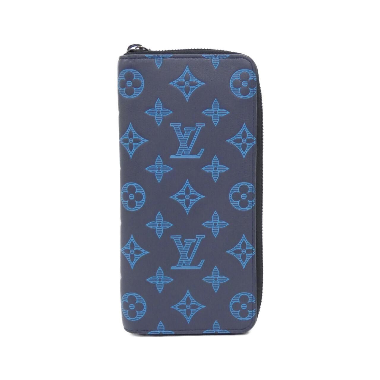 Louis Vuitton Louis Vuitton Louis Vuitton Monogram Shadow Long Wallet Leather Long Wallet M82322 DUTY FREE for USA Size ONE SIZE - 1 Thumbnail