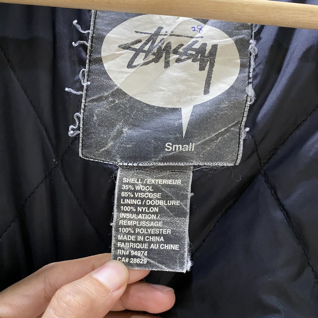 Stussy Stussy Wool Stripe Thermolite Plus Insulation Bomber Jackets Size US S / EU 44-46 / 1 - 11 Thumbnail