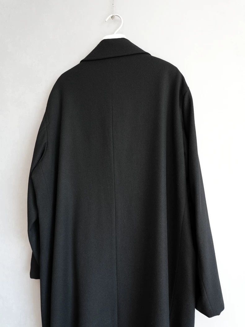 Yohji Yamamoto Yohji Yamamoto Yohji Yamamoto Oversized Black Coat with Bu Size US M / EU 48-50 / 2 - 3 Thumbnail