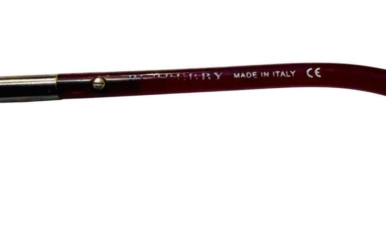 Burberry Burberry Butterfly Oversized Burgundy Sunglasses with Case Size ONE SIZE - 3 Thumbnail