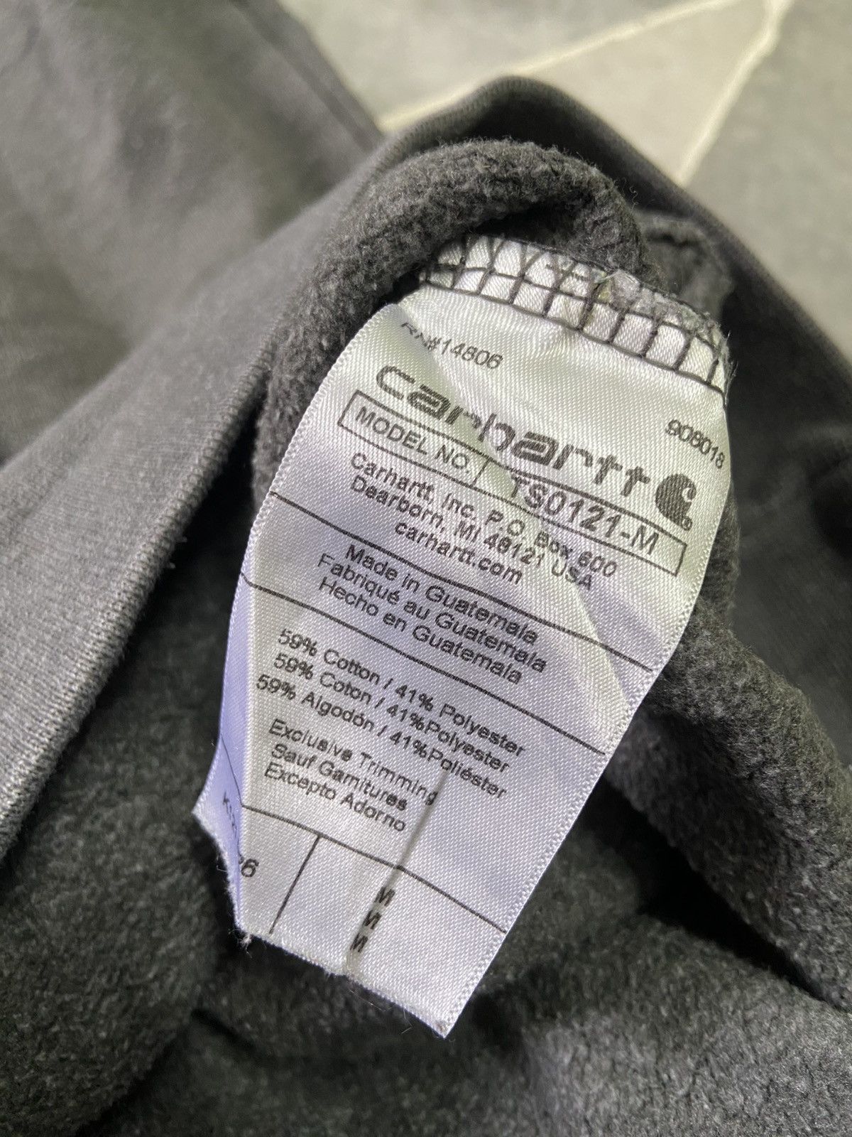 Carhartt Carhartt Hoodie Sweatshirt Size Medium Size US M / EU 48-50 / 2 - 9 Thumbnail