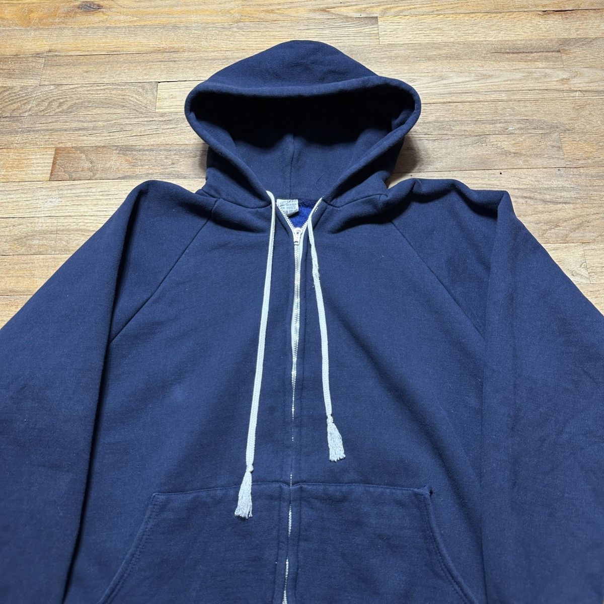 Vintage Vintage 1970’s zip up hoodie Size US XL / EU 56 / 4 - 3 Thumbnail