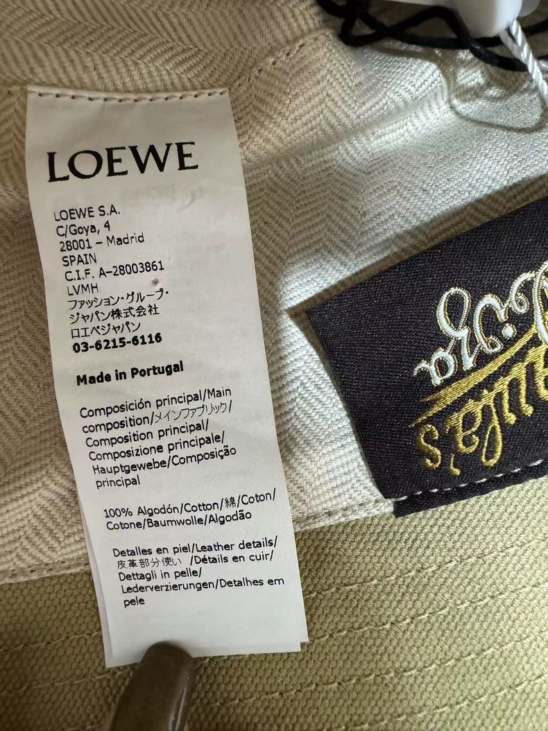 Loewe LOEWE size57 Green striped wool sweater Size ONE SIZE - 4 Thumbnail