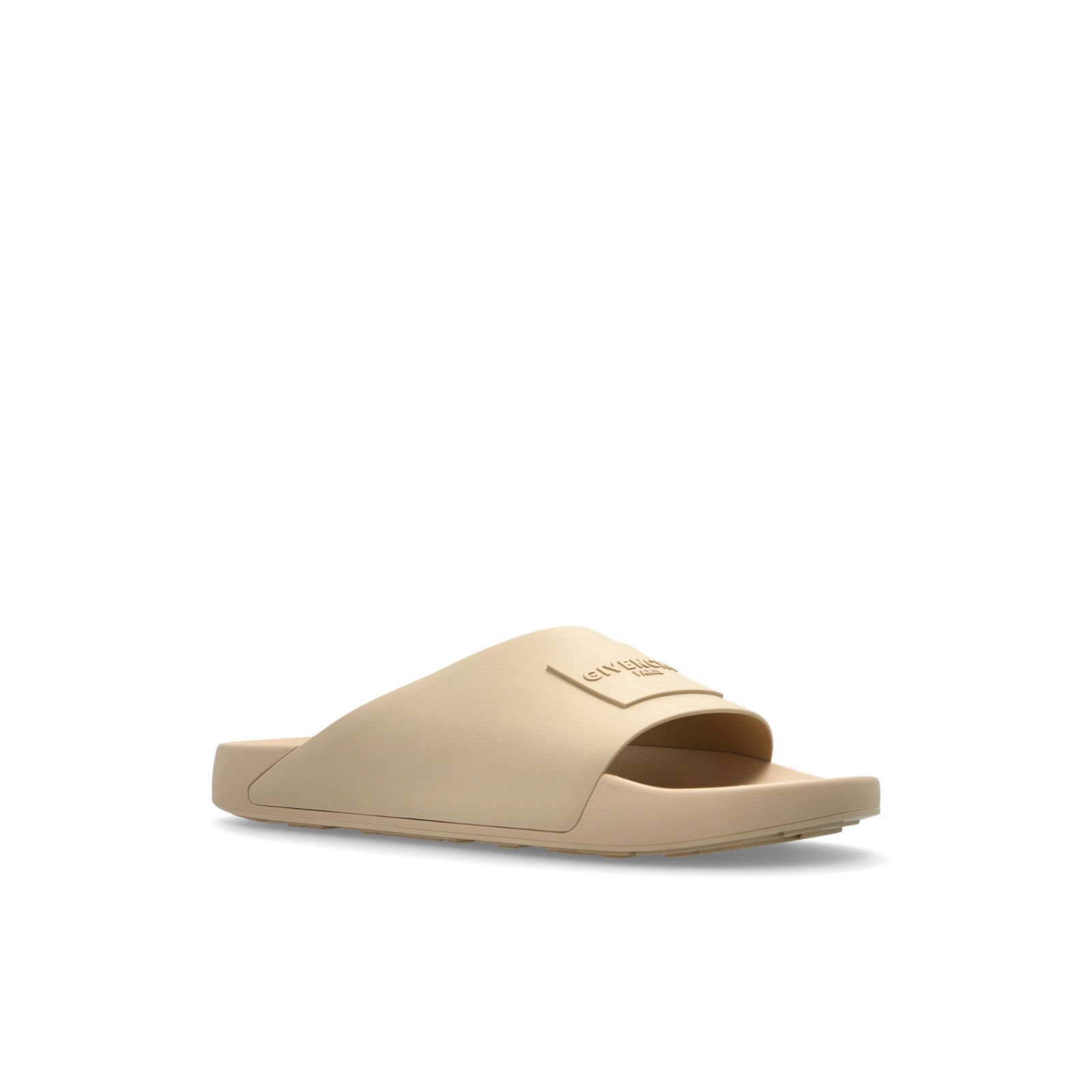 Givenchy GIVENCHY Beige Rubber Slides New (Men's size:9;) Size US 9 / EU 42 - 2 Thumbnail
