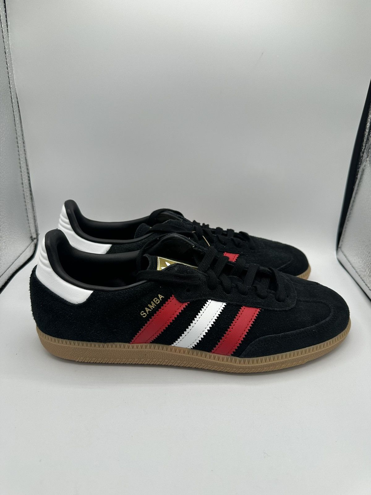 Adidas Adidas Samba OG “Black White Scarlet” 7.5 men’s Size US 7.5 / EU 40-41 - 3 Thumbnail