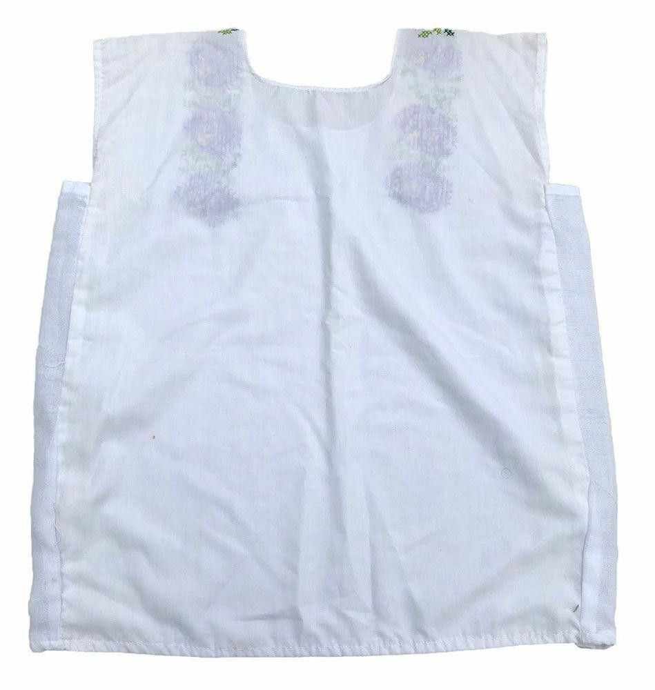 Designer Pre Owned Hand Embroidered White Hand Made Blouse L Size L / US 10 / IT 46 - 2 Thumbnail