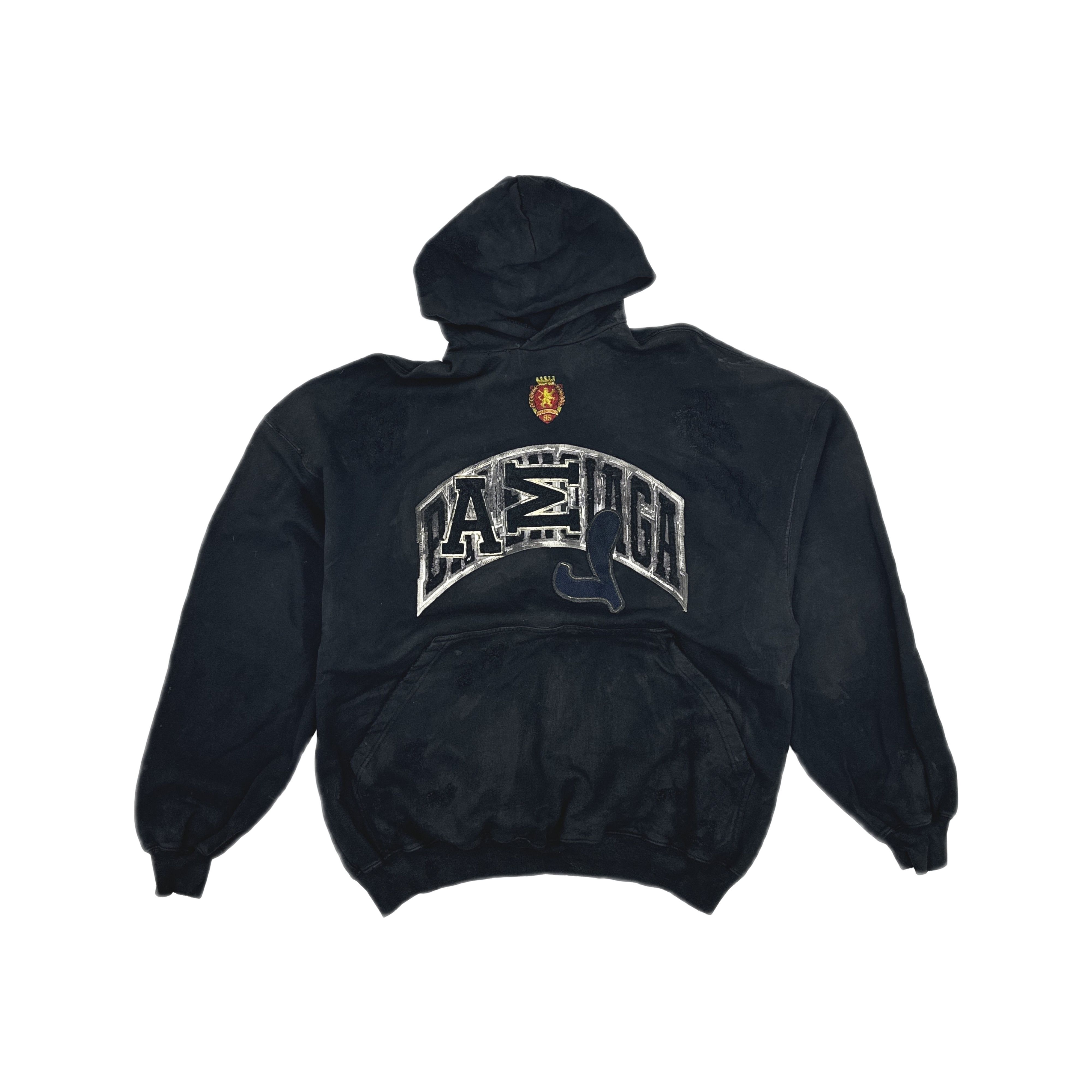 Balenciaga × Kanye West × Yeezy Donda 2 Match Hoodie Black Size