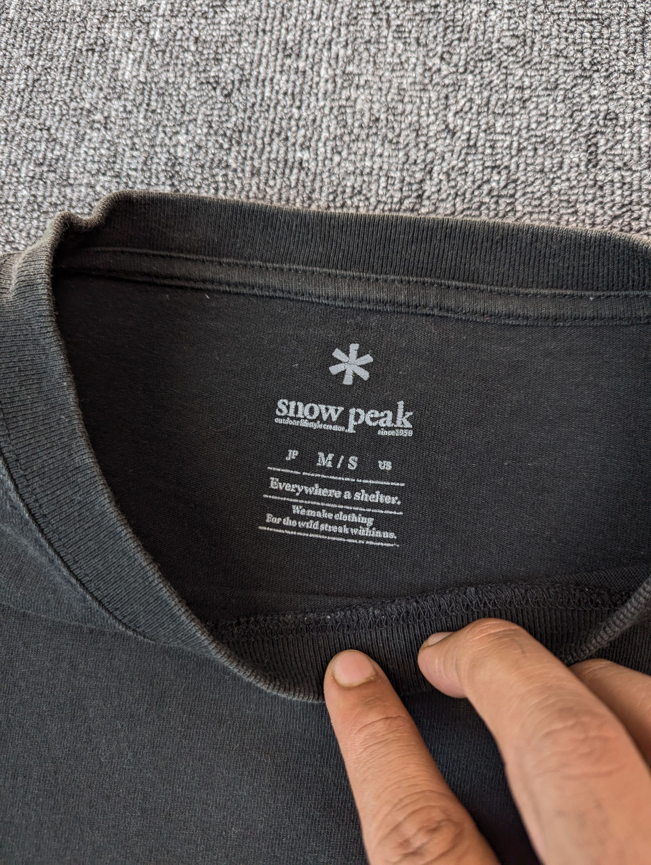 Snow Peak Snow peak 60th Anniversary SunFaded Distressed T-shirt Size US S / EU 44-46 / 1 - 6 Thumbnail