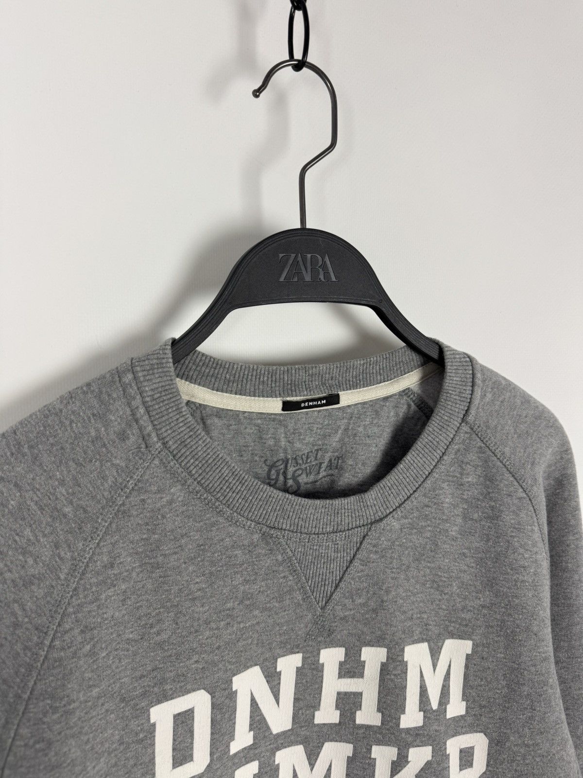 DENHAM Denham Crew Neck Central Logo Sweatshirt Size US M / EU 48-50 / 2 - 3 Thumbnail