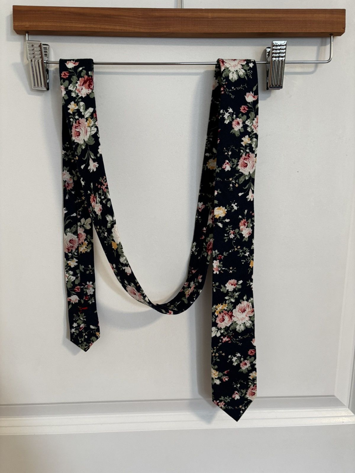 Other Cotton Flower Print Tie Size ONE SIZE - 2 Thumbnail
