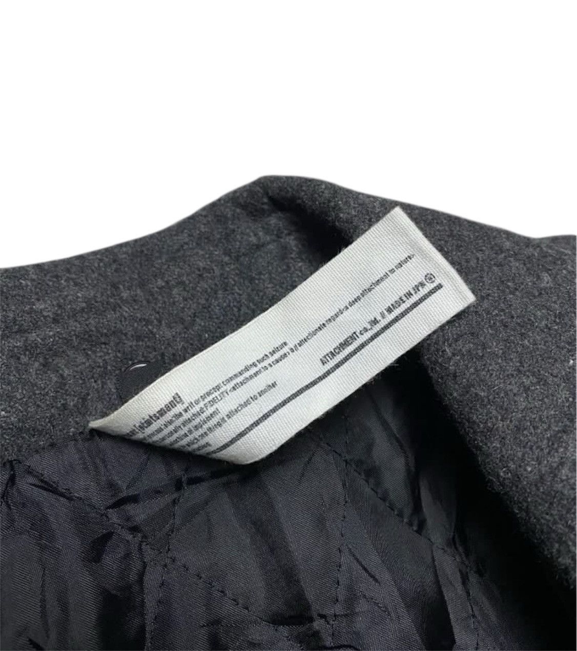 Isamu Katayama Backlash Attachment bikers wool jacket Size US M / EU 48-50 / 2 - 7 Thumbnail