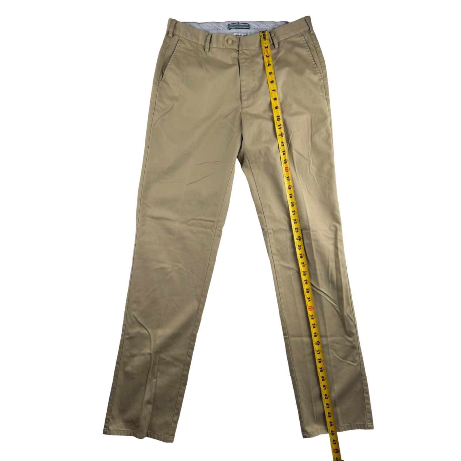 Peter Millar Peter Millar Men’s Cotton Blend Chino Pants Tan 34 Men’s Size US 34 / EU 50 - 5 Thumbnail