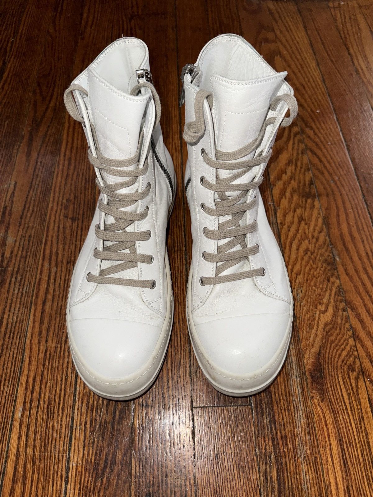 Rick Owens Rick Owens Mainline Ramones Triple Milk IT41.5 Size US 8.5 / EU 41-42 - 3 Thumbnail