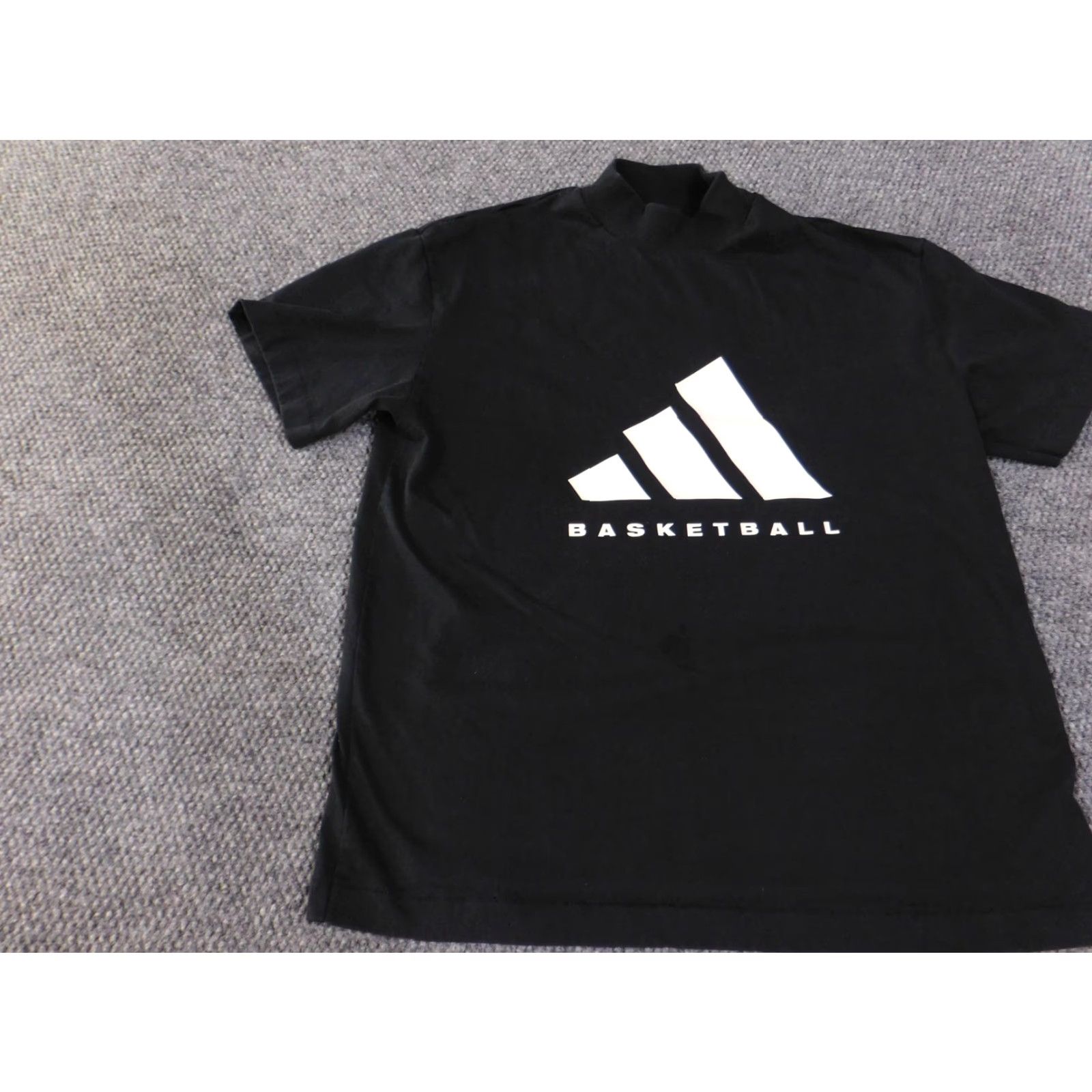 Adidas Adidas Shirt Mens Small Black Basketball Graphic Tee Short Sleeve Athletic Cotton Size US S / EU 44-46 / 1 - 3 Thumbnail