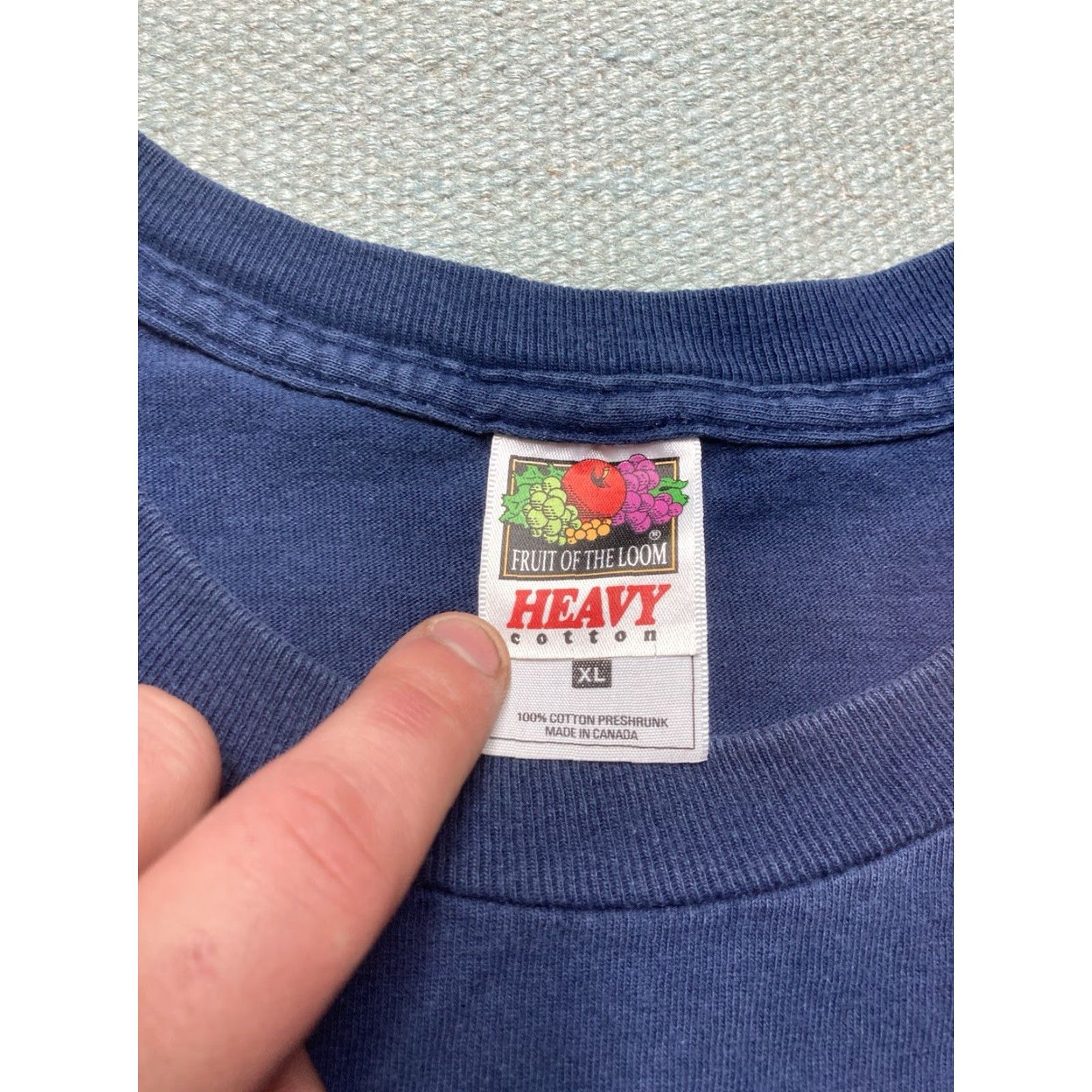 Fruit Of The Loom VINTAGE Barenaked Ladies Graphic T Shirt Athletics BNL Rock Tour Band Tee XL Men blue Shirt Size US XL / EU 56 / 4 - 3 Thumbnail