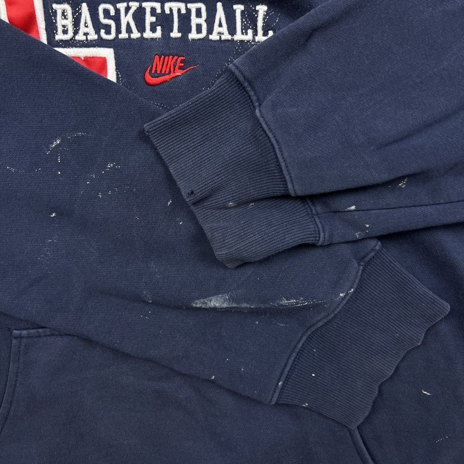 Nike Vintage Y2K Nike Team USA Hoodie Swoosh Olympic Basketball Size US M / EU 48-50 / 2 - 3 Thumbnail
