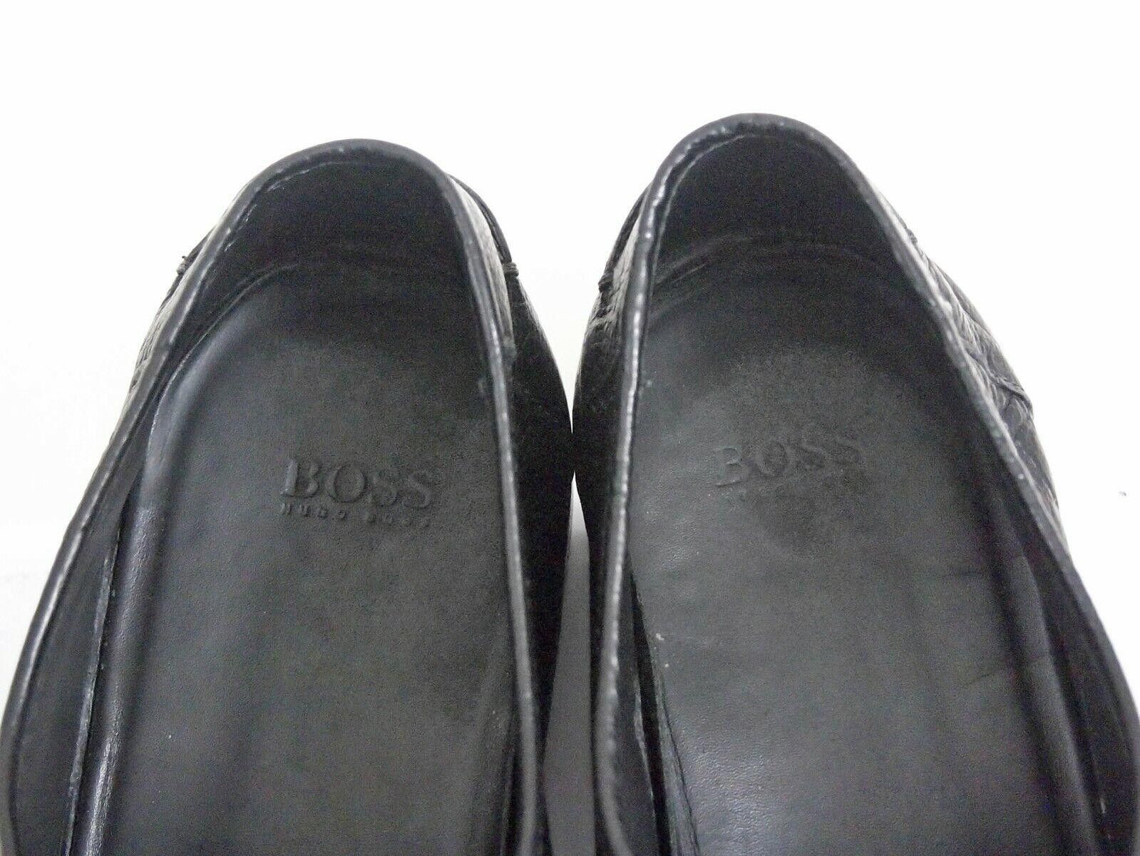 Hugo Boss Hugo Boss Derby Oxfords Black Leather Mens EU 43.5 US 10.5 Size US 10.5 / EU 43-44 - 5 Thumbnail